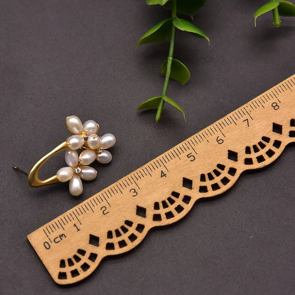 Freshwater Pearl Drop Earrings | 925 Sterling Silver