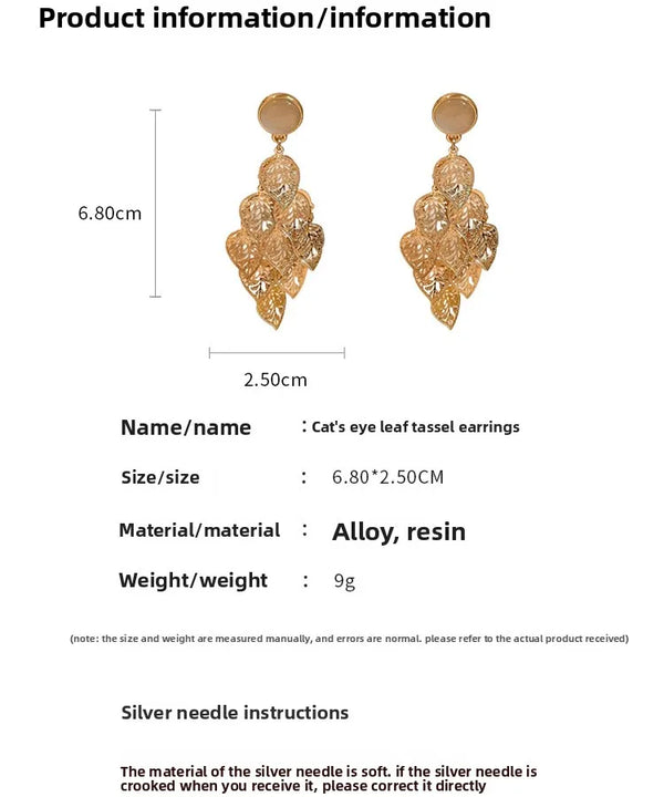 Tassel Drop Earrings | 925 Sterling Silver
