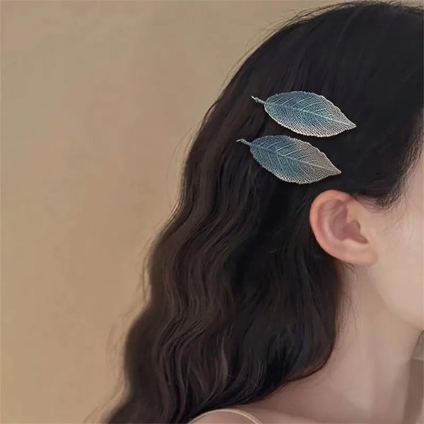 Leaf Hair Clip | Cloth