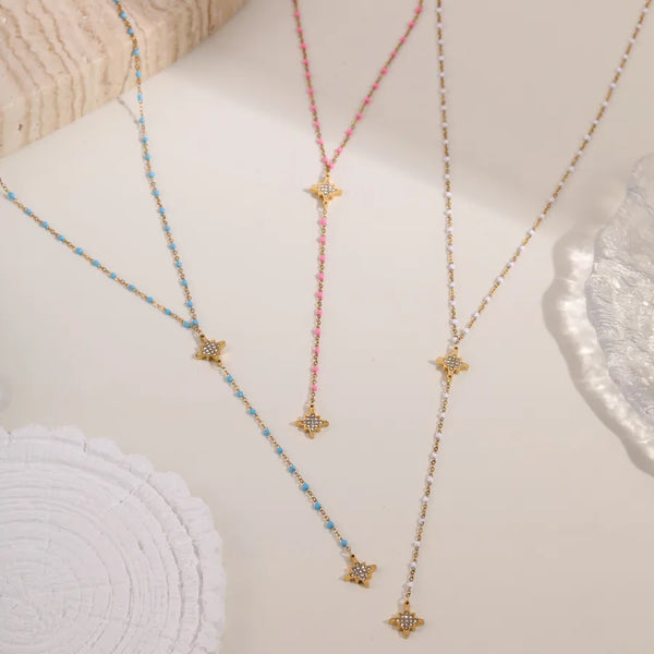 Drop Celestial Necklace | Stainless Steel