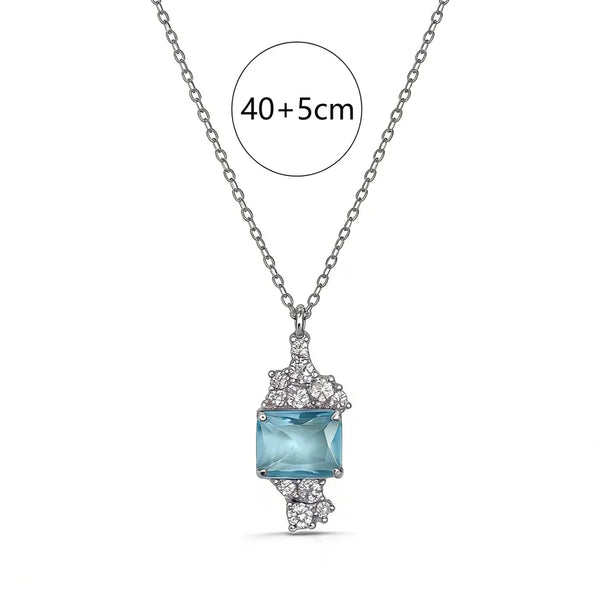 Zircon Necklace | 925 Sterling Silver