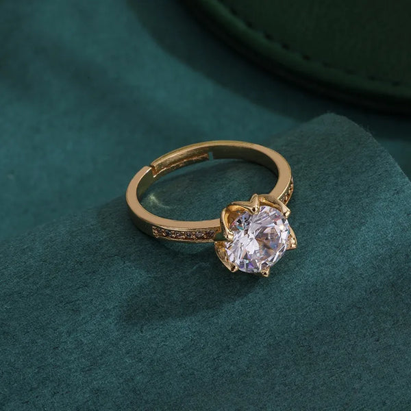 Sweet Zircon Ring | Copper