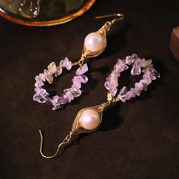 Round Freshwater Pearl Stud Earrings | 925 Sterling Silver