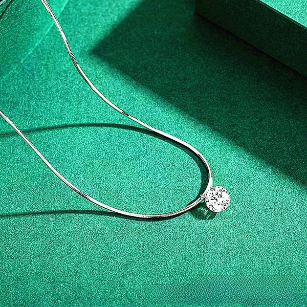 Snake Pendant Necklace | 925 Sterling Silver