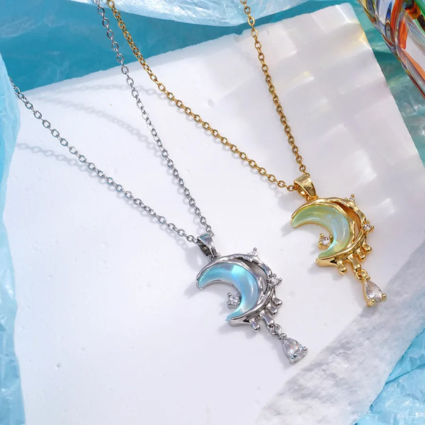 Celestial Pendant Necklace | Stainless Steel