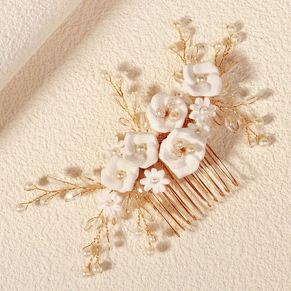 Floral Hair Clip | Alloy