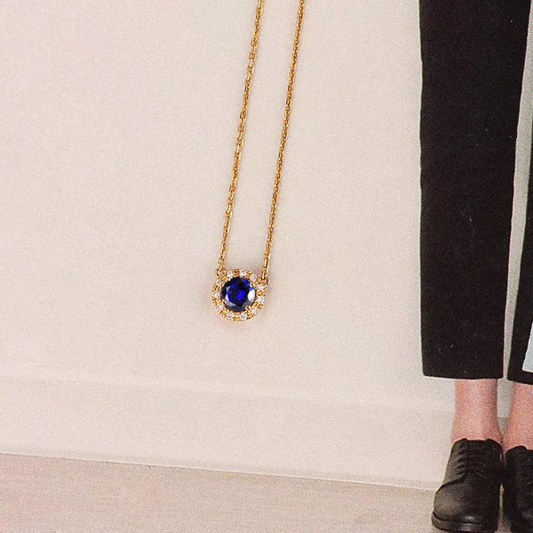 Zircon Necklace | 925 Sterling Silver