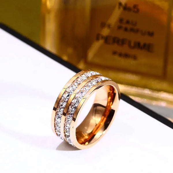 Gold-Plated Zircon Ring | Gold