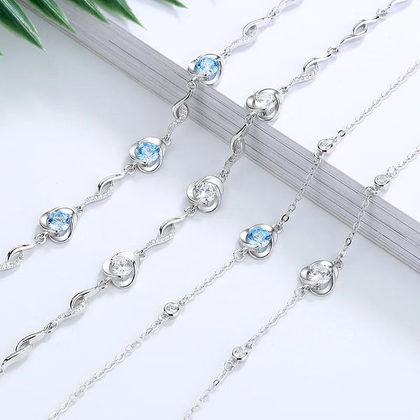 Lucky Heart Bracelet | 925 Sterling Silver