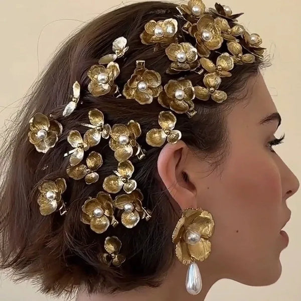 Explosions Floral Hairpin Headband | Alloy