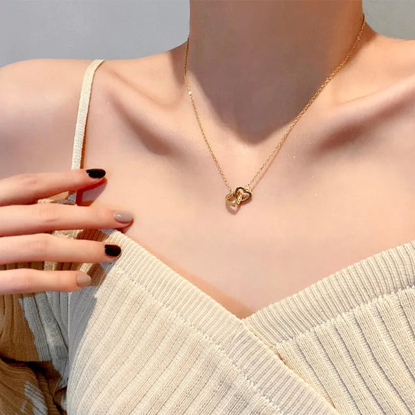 Heart Pendant Necklace | Stainless Steel