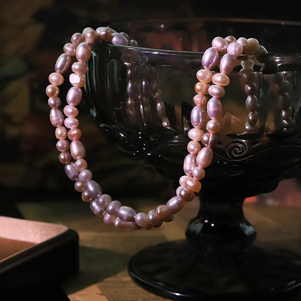 Pink Freshwater Pearl Necklace | Freshwater Pearl