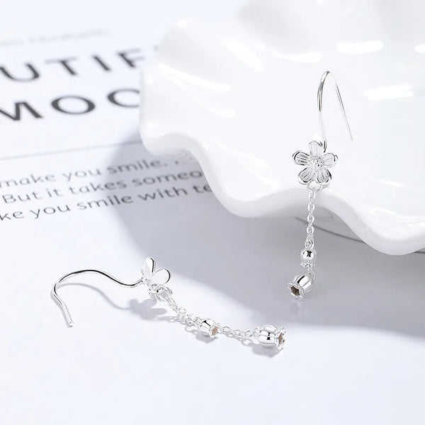 Teardrop Drop Earrings | 925 Sterling Silver