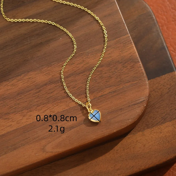 Vintage Heart Necklace | Copper