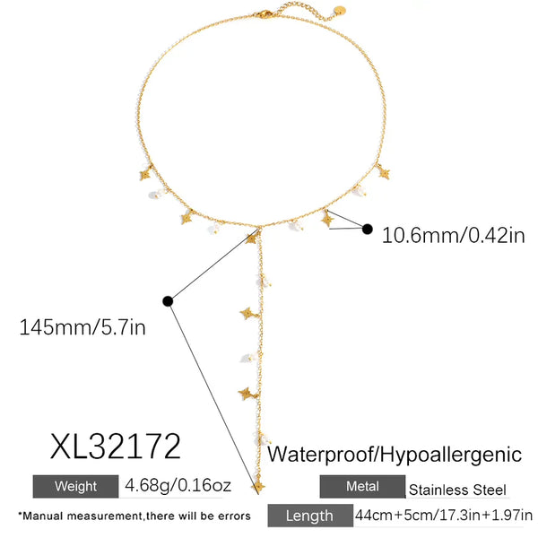 Starburst Celestial Necklace | Stainless Steel