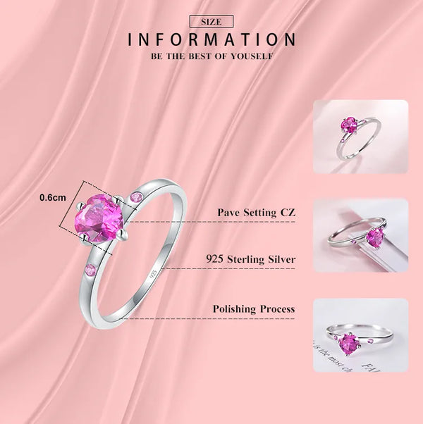 Heart Ring | 925 Sterling Silver