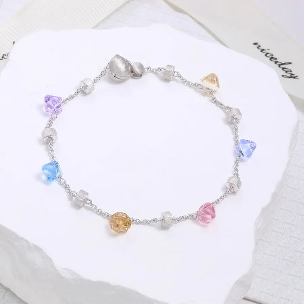 Pine Crystal Bracelet | 925 Sterling Silver