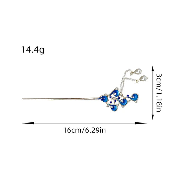 Princess Floral Hairpin Headband | Alloy