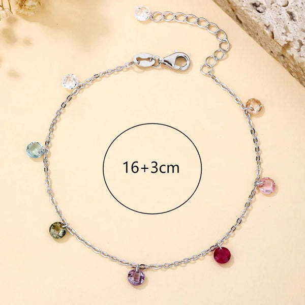 Closure Zircon Bracelet | 925 Sterling Silver