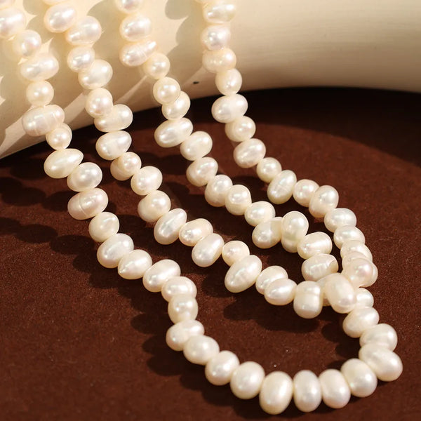Gold-Plated Freshwater Pearl Necklace | Stainless Steel