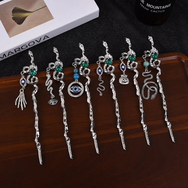 Snake Hairpin Headband | Alloy