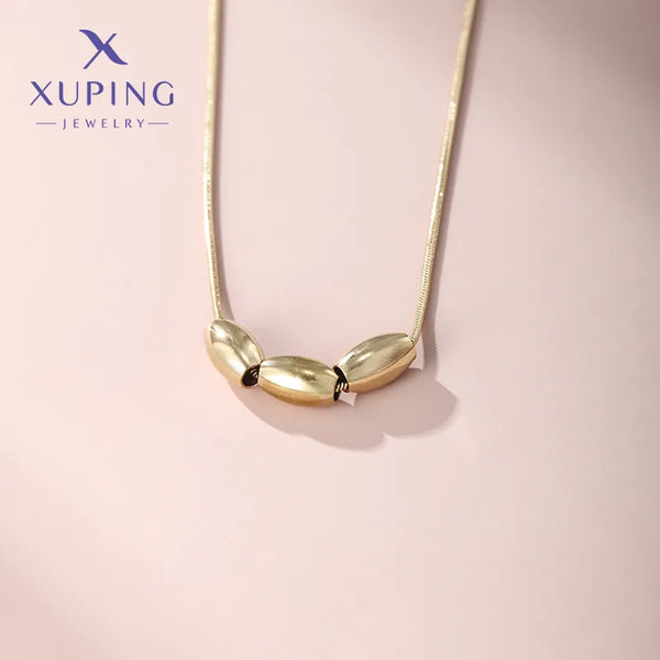 Vintage Gold-Plated Necklace | Stainless Steel
