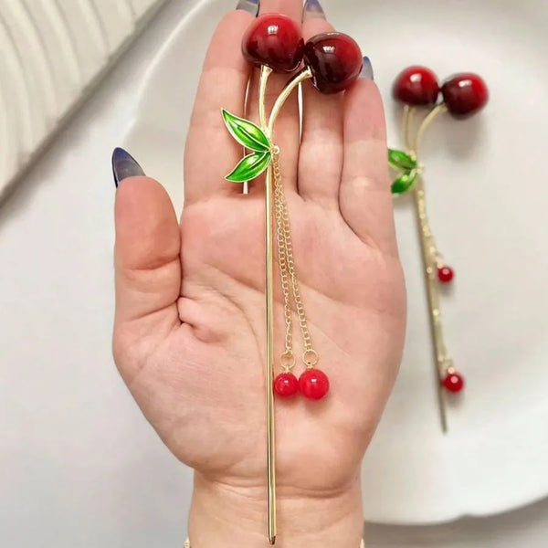 Cherry Hairpin Headband | Metal