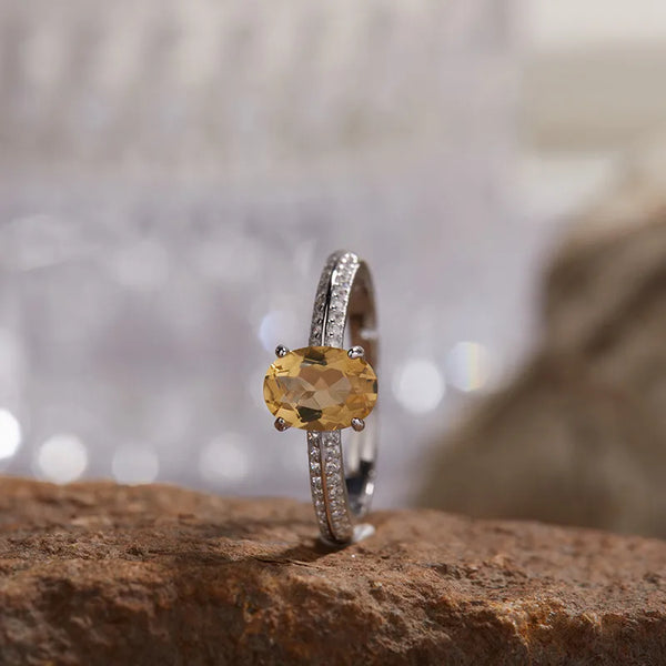 Crystal Crown Ring | 925 Sterling Silver