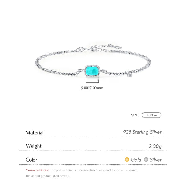Geometric Bracelet | 925 Sterling Silver