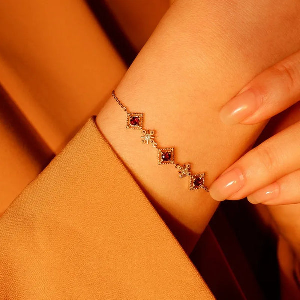 Finish Zircon Bracelet | 925 Sterling Silver
