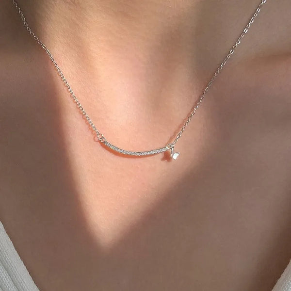Gold-Plated Butterfly Pendant Necklace | 925 Sterling Silver
