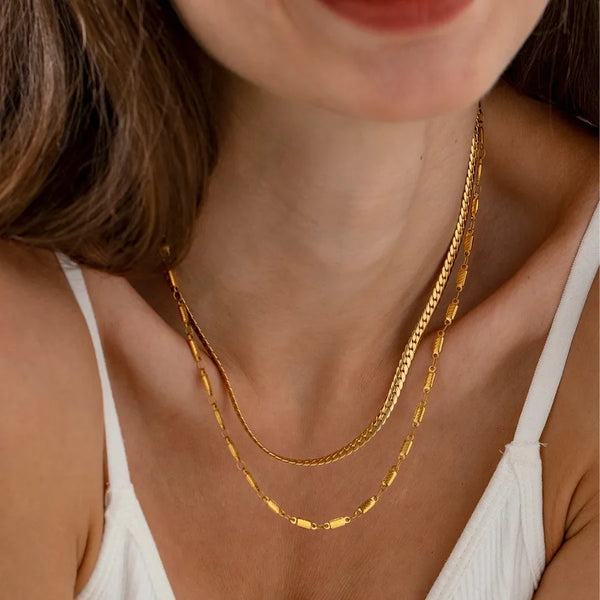 Geometric Necklace | Stainless Steel