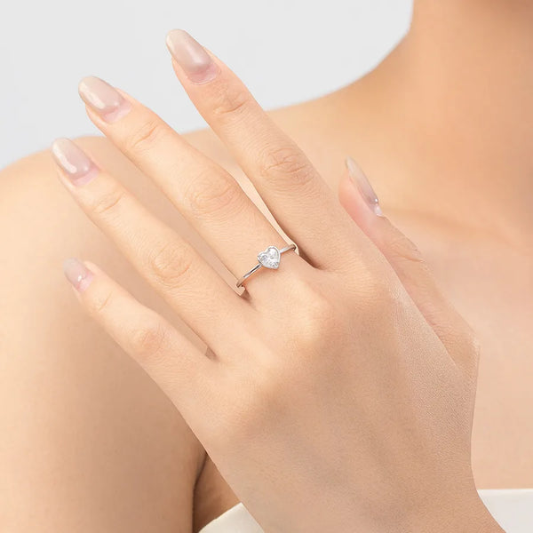 Heart Ring | 925 Sterling Silver