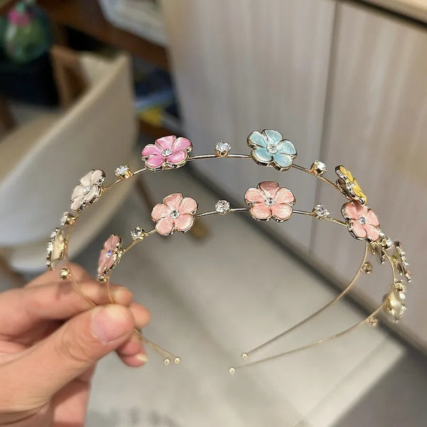 Crystal Floral Hair Clip | Crystal