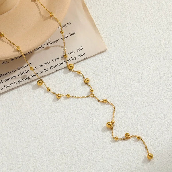 Geometric Pendant Necklace | Stainless Steel