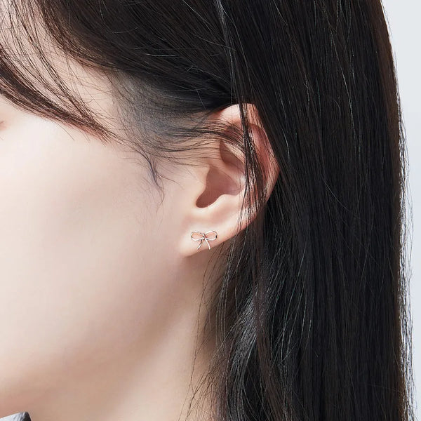 Hollow Butterfly Stud Earrings | 925 Sterling Silver