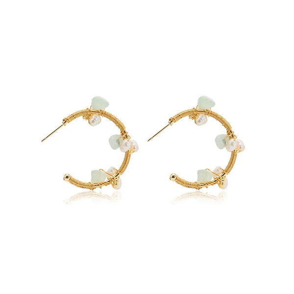 Gold-Plated Freshwater Pearl Earrings | Freshwater Pearl