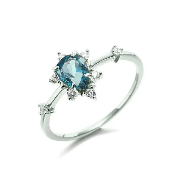 Zircon Ring | 925 Sterling Silver