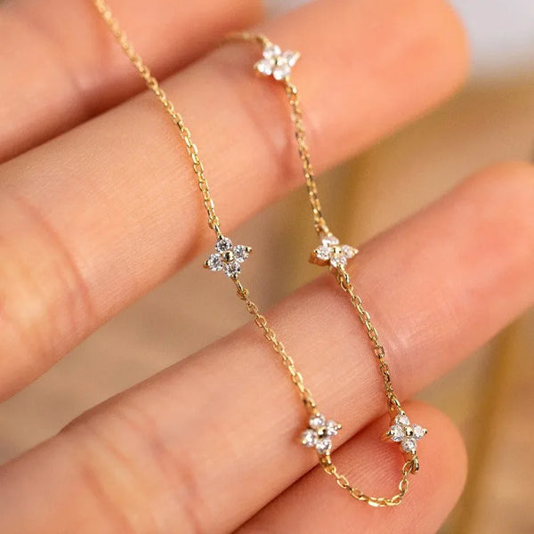Classic Floral Bracelet | 925 Sterling Silver