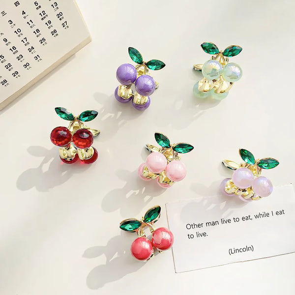 Cherry Hair Claw | Alloy