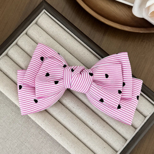 Heart Hair Clip | Fabric