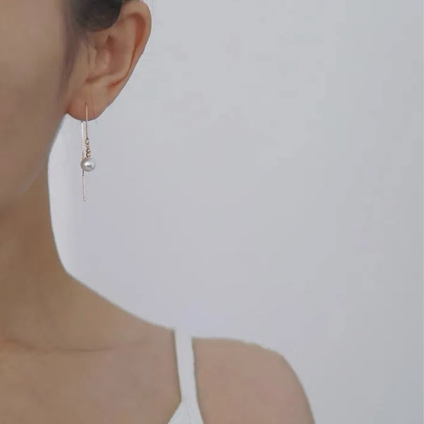 Gold-Plated Pearl Earrings | Freshwater Pearl