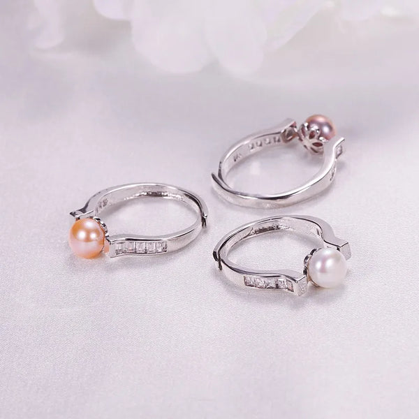 Open Band Freshwater Pearl Ring | Freshwater Pearl