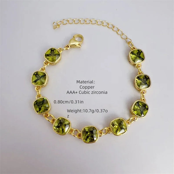 Series Zircon Bracelet | Copper