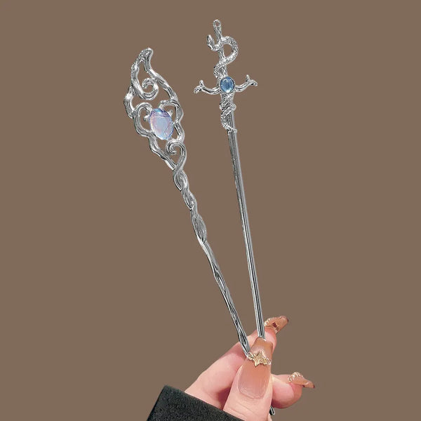 Celestial Butterfly Hair Clip Headband | Alloy