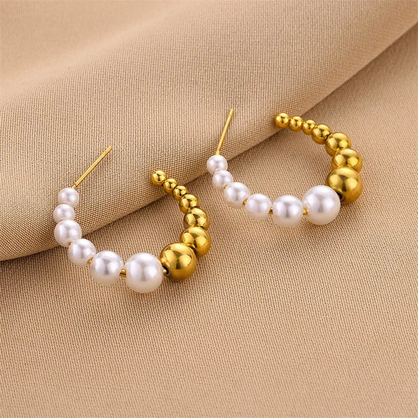 Artificial Pearl Earrings | Pearl