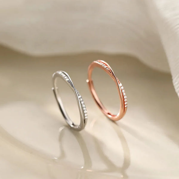 Lines Floral Ring | Copper