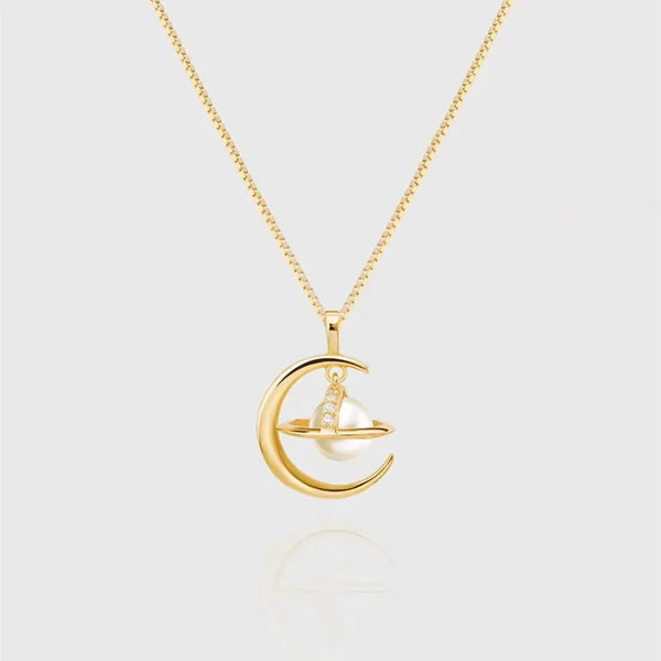 Pearl Pendant Necklace | 925 Sterling Silver