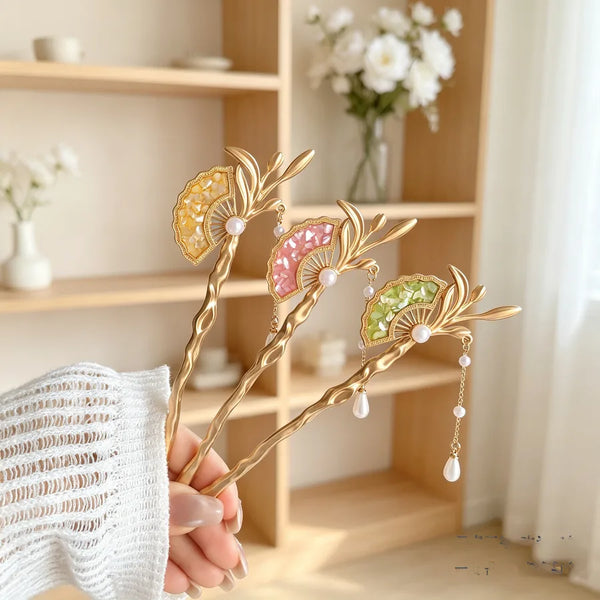Blue Hairpin Headband | Alloy