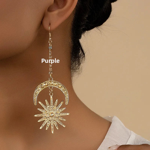 Celestial Stud Earrings | Alloy